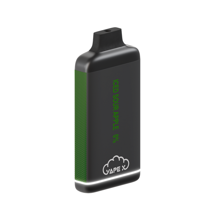 Iced Sour Apple Vape - 0% Nicotine