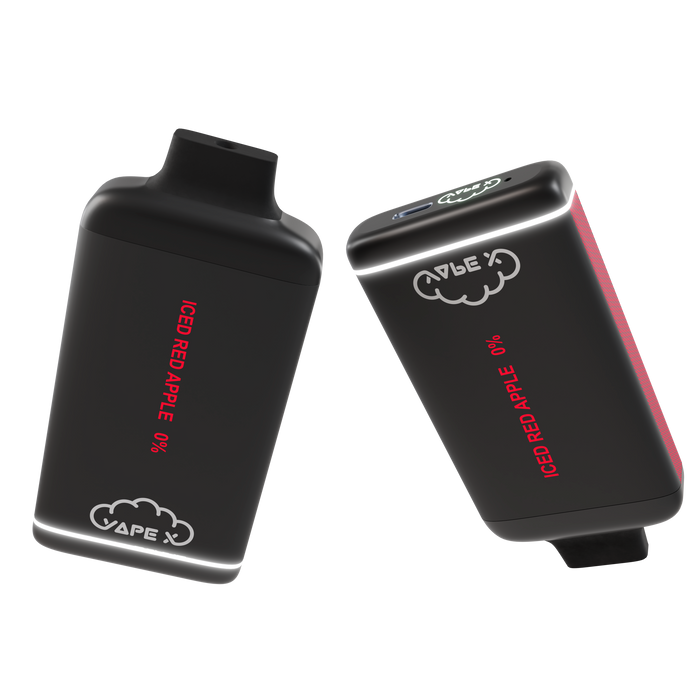 Iced Red Apple Vape - 0% Nicotine