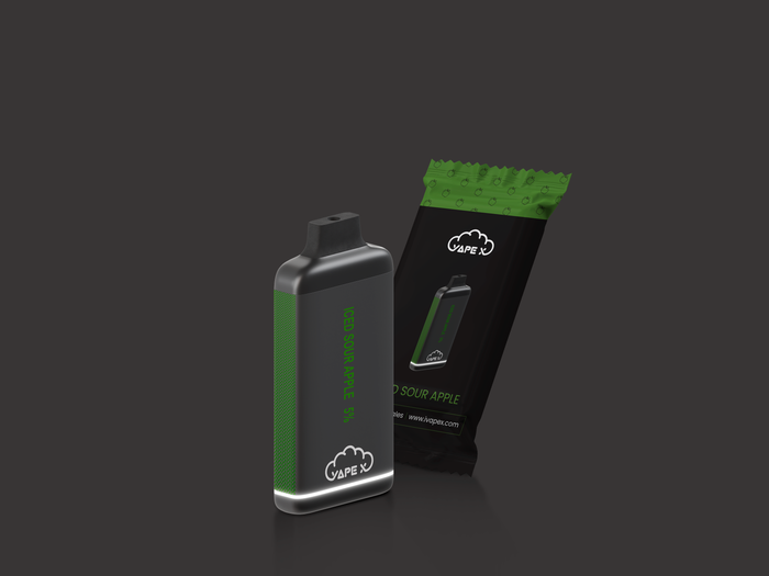 Iced Sour Apple - 5% Nicotine (10 Pack)