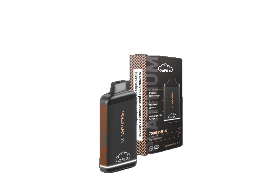 Frozen Peach Vape - 5% Nicotine