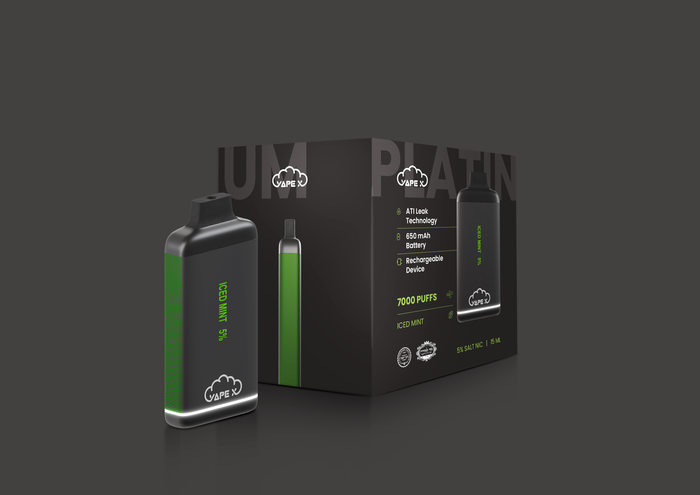 Iced Mint - 5% Nicotine (10 Pack)