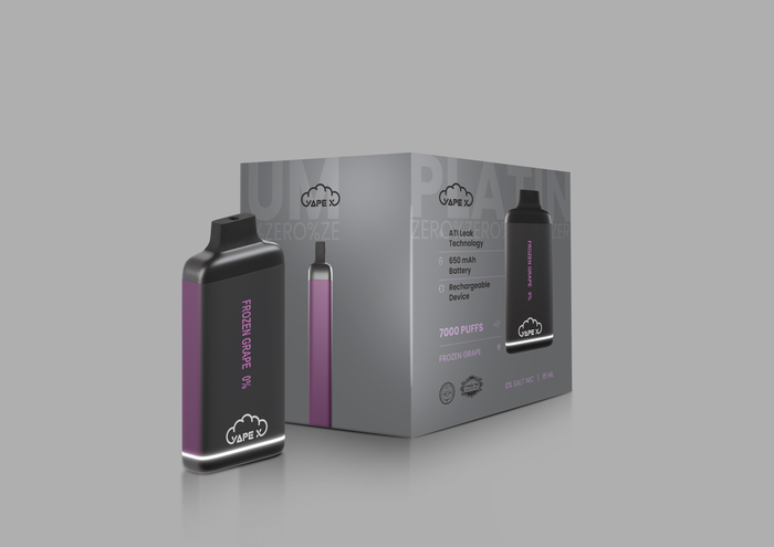 Frozen Grape Vape - 0% Nicotine