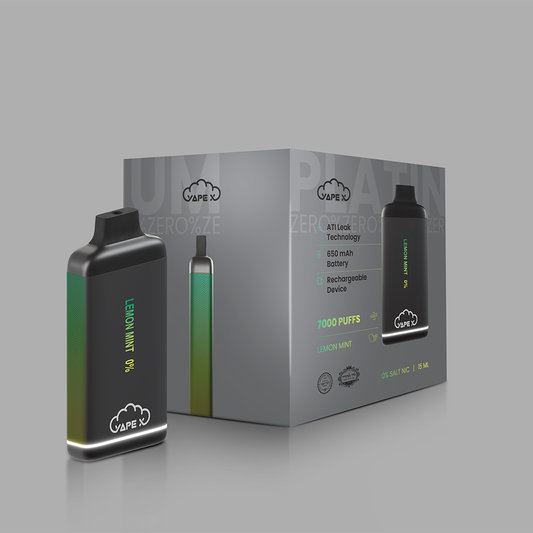 Lemon Mint - 0% Nicotine (10 Pack)