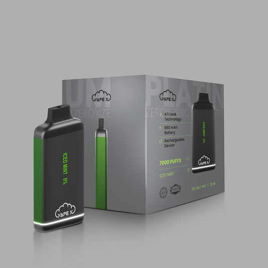 Iced Mint - 0% Nicotine (10 Pack)