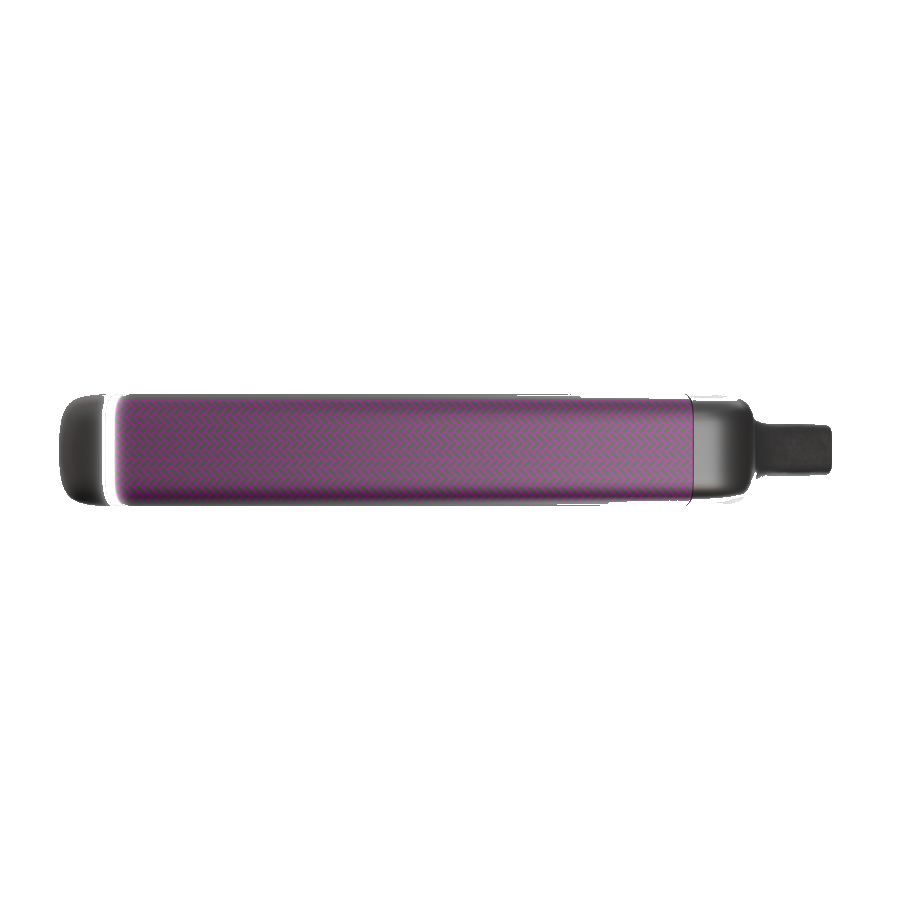 vapeX Frozen Grape 5% Nicotine (10 Pack) disposable vape side product view