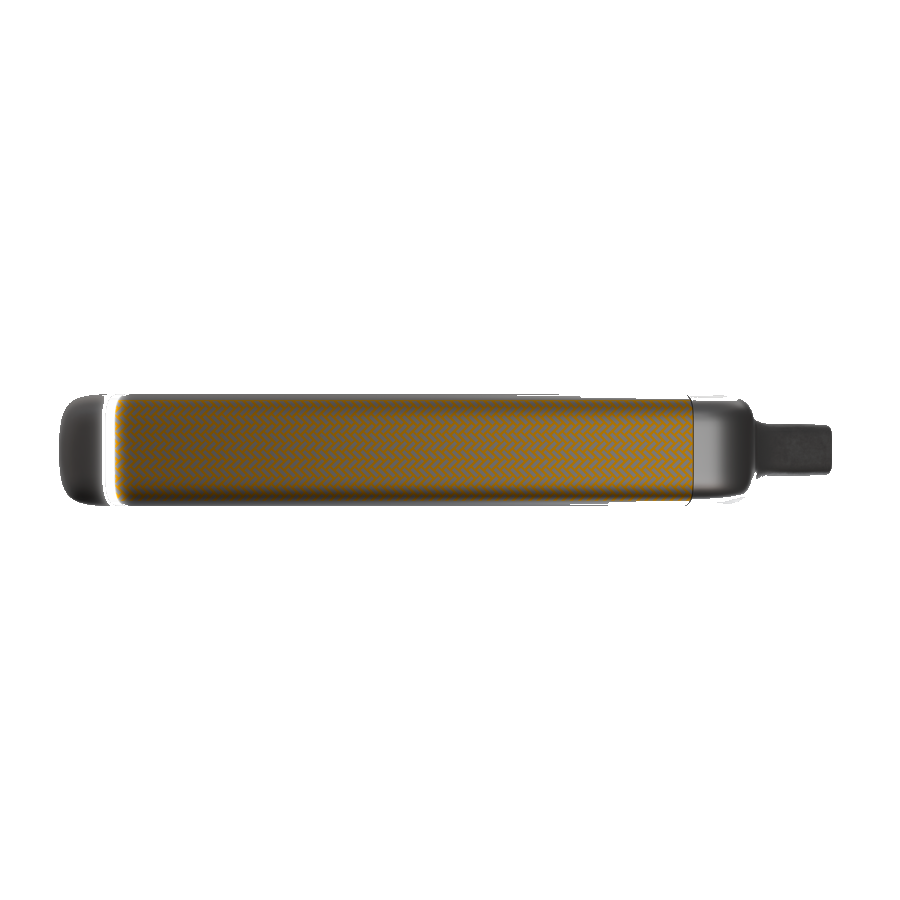 vapeX Frozen Mango Vape 5% Nicotine disposable vape side product view