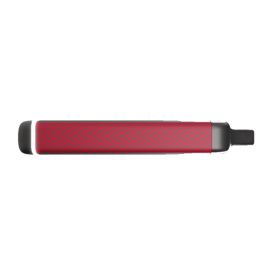 vapeX Iced Red Apple 5% Nicotine (10 Pack) disposable vape side product view