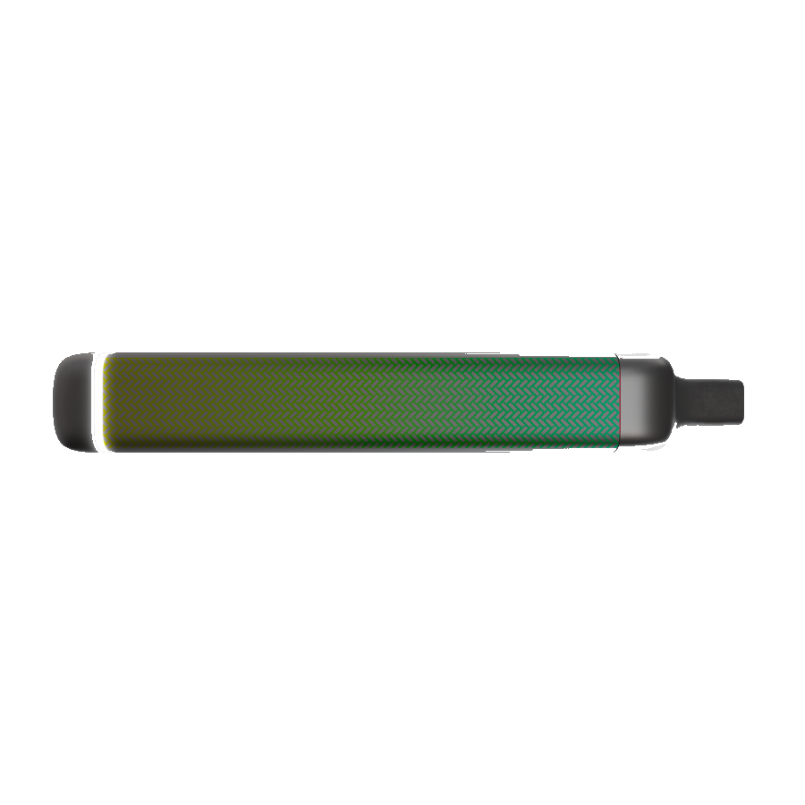 vapeX Lemon Mint 5% Nicotine (10 Pack) disposable vape side product view