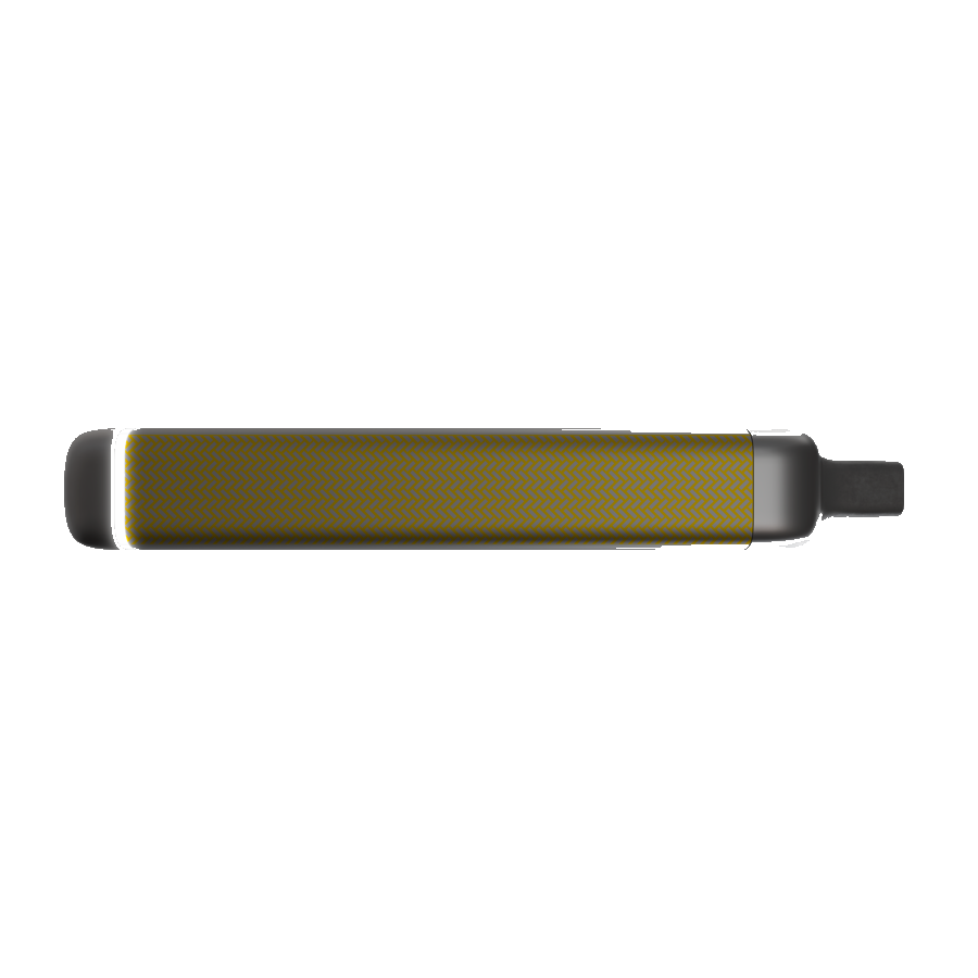 vapeX Frozen Pineapple 5% Nicotine (10 Pack) disposable vape side product view