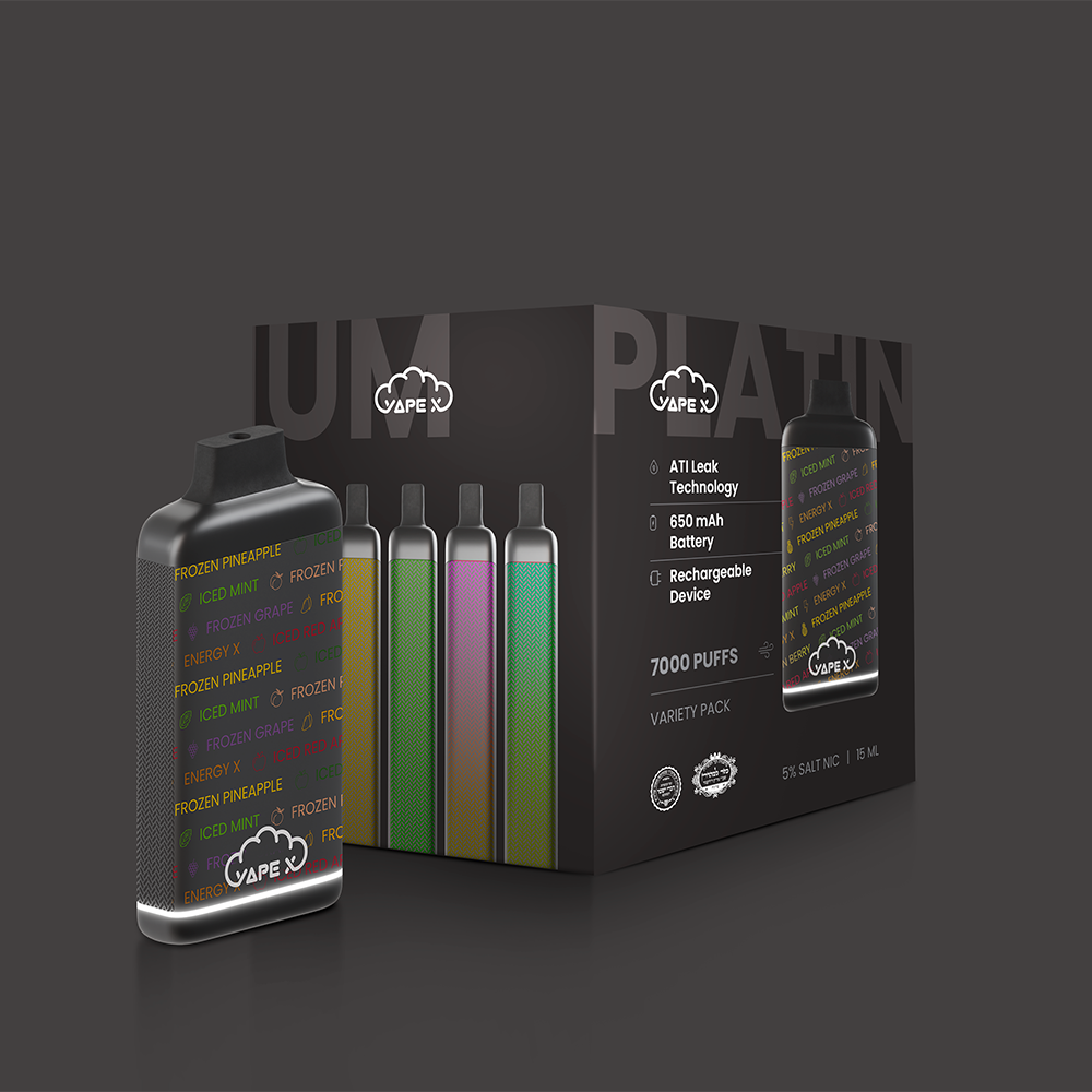 Platinum Vape 5% Variety 10 pack